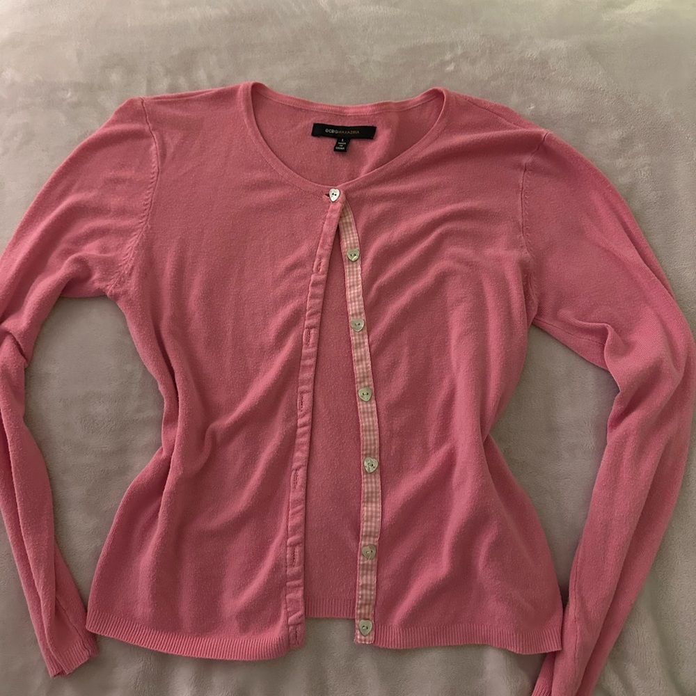 Pink Cardigan